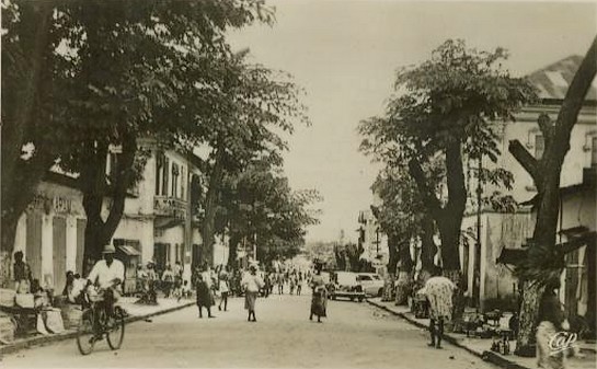 RDahomey Benin Porto Novo Doumerges Street